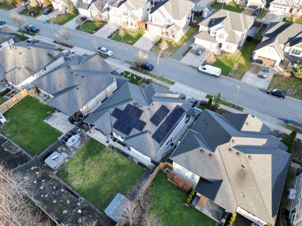 solar panel installation