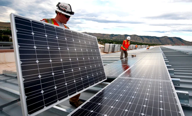 Commercial Solar Installation