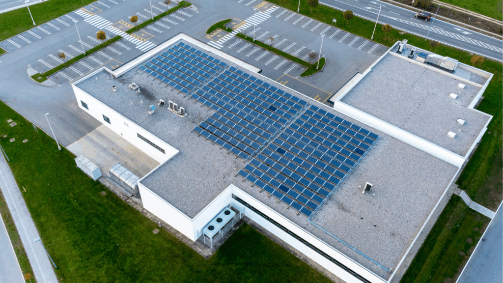 commercial solar installation