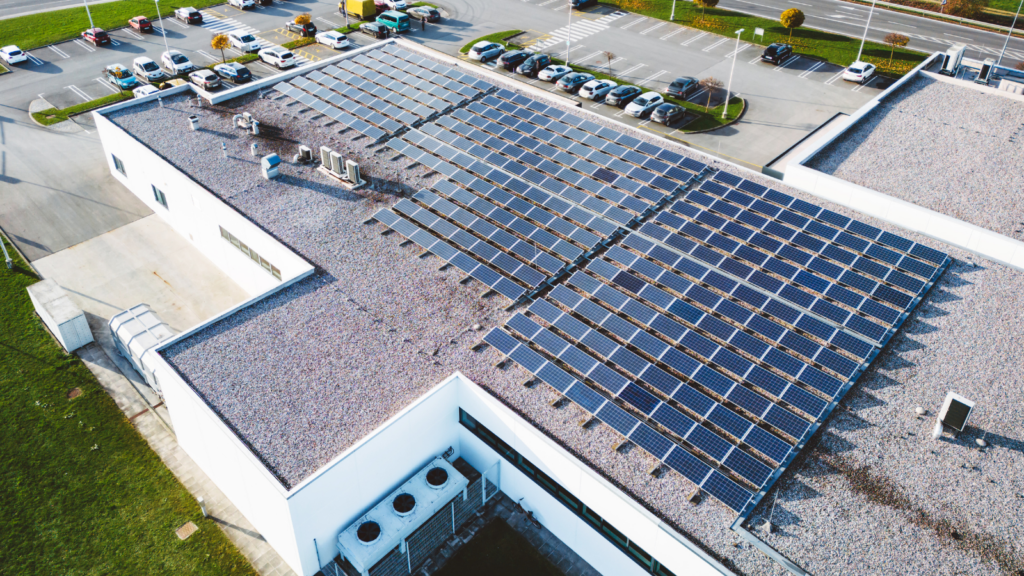 commercial solar installation