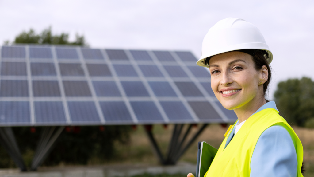 solar panels for a farm